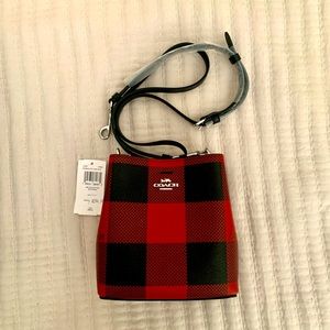 Coach mini town bucket bag.
